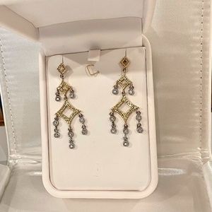 Diamond Earrings; Chandelier